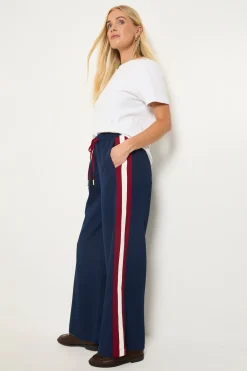 Wallis Pantalon Petite À Cordon Avec Bandes Latérales<Femme Pantalons