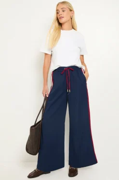 Wallis Pantalon Petite À Cordon Avec Bandes Latérales<Femme Pantalons