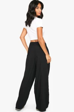 Pantalon Petite à taille basse à jambe droite