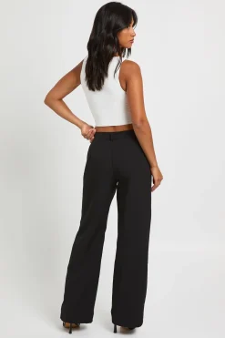 Pantalon Petite Tailleur Évasé Ajusté