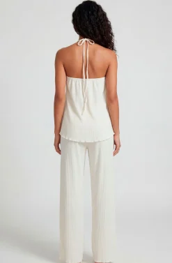 boohoo Pantalon Plissé À Jambes Larges<Femme Pantalons
