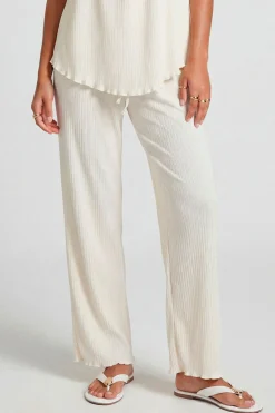 boohoo Pantalon Plissé À Jambes Larges<Femme Pantalons