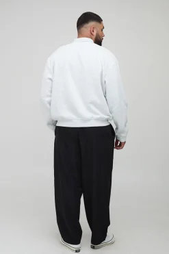 Pantalon à plis supplémentaires à l'avant, coupe ballon