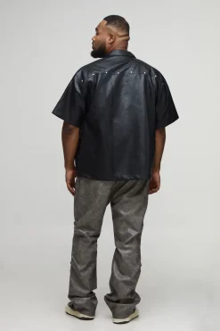 Pantalon Plus Antique en synthétique, à plis, froncé et évasé