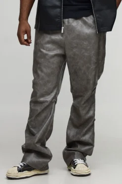 Pantalon Plus Antique en synthétique, à plis, froncé et évasé