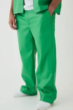 Pantalon Plus synthétique Coupe Décontractée