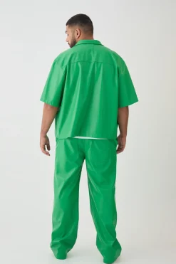 Pantalon Plus synthétique Coupe Décontractée