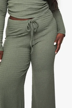 Pantalon Plus à taille nouée