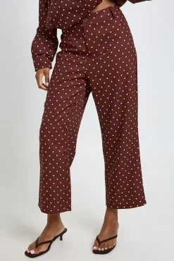 boohoo Pantalon À Pois<Femme Pantalons|Pois