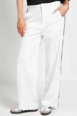 Pantalon Ponte À Bande Latérale