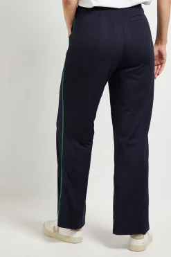 Pantalon Ponte à Bandes Latérales