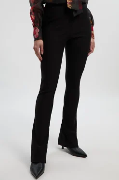 KarenMillen Pantalon Ponte Taille Haute avec Détail Fendu<Femme Pantalons