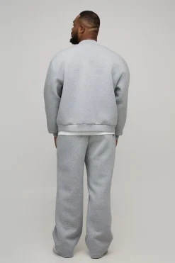 Pantalon Scuba Chiné Coupe Plus Décontractée