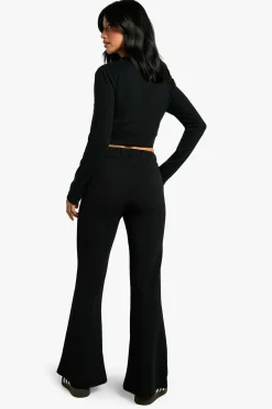 Pantalon Stretch Évasé pour Petites