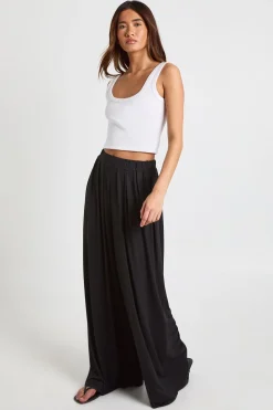 Pantalon Super Doux À Jambes Extra Larges