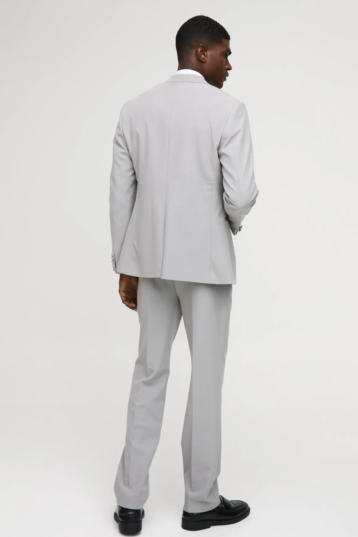 Pantalon sur mesure à coupe droite