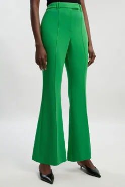 Pantalon Tailleur Bootcut Stretch Compact Petite