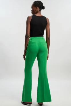 KarenMillen Pantalon Tailleur Bootcut Stretch Compact<Femme Pantalons|Ensembles