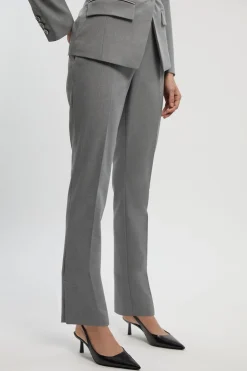 KarenMillen Pantalon Tailleur Chiné Coupe Slim<Femme Pantalons|Ensembles