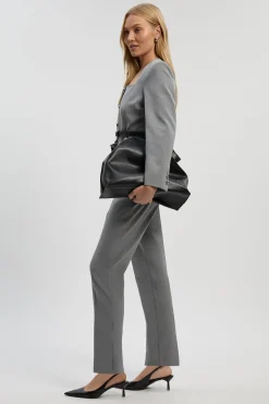 KarenMillen Pantalon Tailleur Chiné Coupe Slim<Femme Pantalons|Ensembles