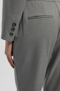 KarenMillen Pantalon Tailleur Chiné Coupe Slim<Femme Pantalons|Ensembles