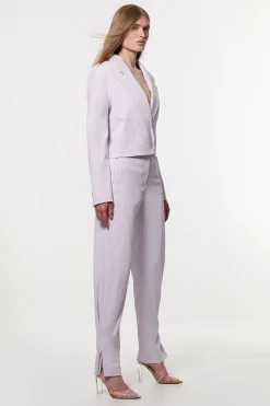 Pantalon tailleur Digital Ophelia soigné avec détail à la cheville