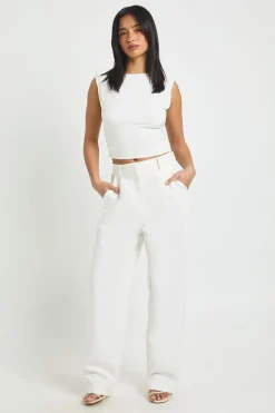 Pantalon Tailleur Droit Essentiel Petite
