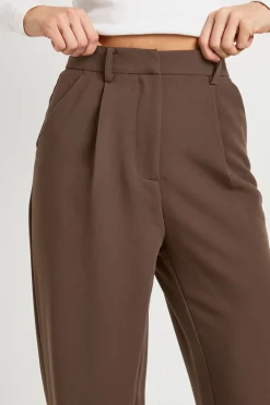 Pantalon Tailleur Droit Jambe Droite Essentiel Tall