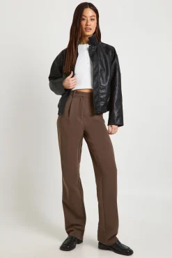 Pantalon Tailleur Droit Jambe Droite Essentiel Tall