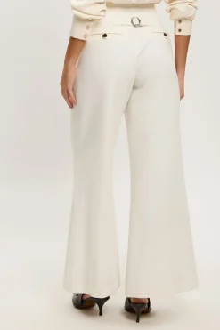 KarenMillen Pantalon Tailleur Droit Stretch Compact Petite<Femme Pantalons|Tailleurs
