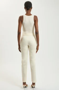 KarenMillen Pantalon Tailleur À Détail De Patte À Pression<Femme Pantalons|Ensembles