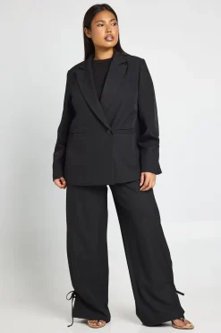 boohoo Pantalon Tailleur À Détail Noué<Femme Pantalons|Tailleurs