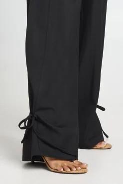 boohoo Pantalon Tailleur À Détail Noué<Femme Pantalons|Tailleurs
