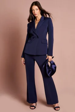 Coast Pantalon Tailleur En Crêpe<Femme Pantalons|Tailleurs