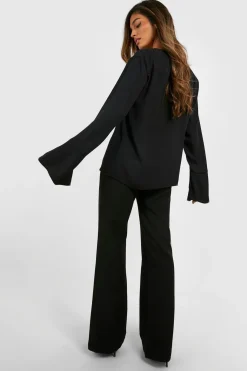 Pantalon tailleur Fit & Flare