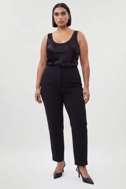 Pantalon Tailleur Grande Taille Coupe Slim