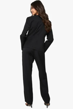 boohoo Pantalon tailleur à jambe cigarette<Femme Pantalons|Tailleurs