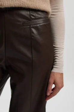 KarenMillen Pantalon Tailleur Jambe Large en synthétique avec Détails de Coutures<Femme Pantalons|Tailleurs