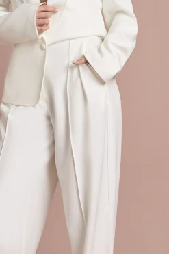 Pantalon Tailleur à Jambes Barrel