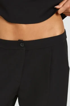 boohoo Pantalon Tailleur Large À Détail De Plis<Femme Pantalons