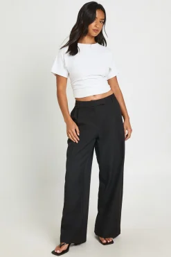 boohoo Pantalon Tailleur Large Petite Basics<Femme Pantalons