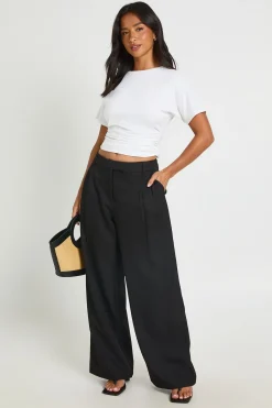 boohoo Pantalon Tailleur Large Petite Basics<Femme Pantalons