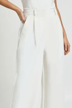 boohoo Pantalon Tailleur Large Petite Taille Essentiel<Femme Pantalons|Tailleurs