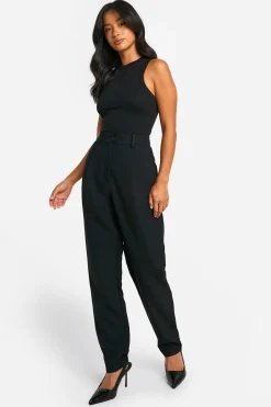 Pantalon Tailleur Petite Coupe Slim Jambe Fuselée Essentiel