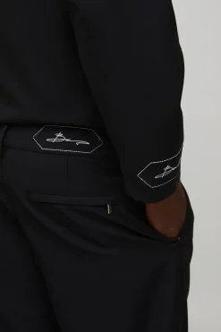 boohooMAN Pantalon tailleur à pinces plissées évasé<Homme Ensembles