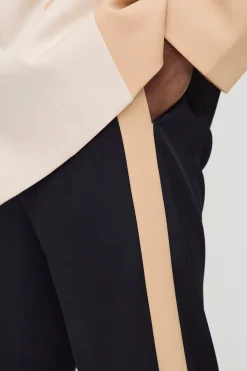 boohooMAN Pantalon tailleur slim fit à panneaux<Homme Costumes Et Tenues Formelles