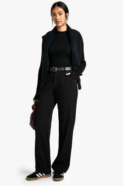 boohoo Pantalon Tailleur Slim à Jambe Droite<Femme Pantalons|Tailleurs