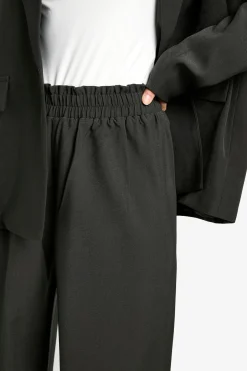 Pantalon Tailleur Taille Élastiquée À Enfiler Petite