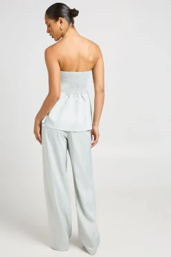 boohoo Pantalon Tailleur Taille Mi-haute Marl<Femme Pantalons|Tailleurs