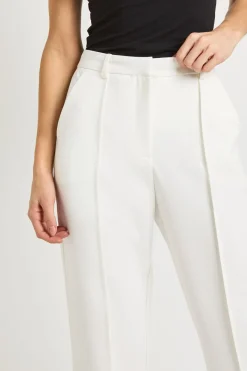 boohoo Pantalon Tailleur Évasé Jambes Longues Essentiel<Femme Pantalons